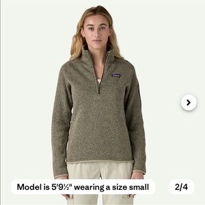 Patagonia Women’s Better Sweater ¼ Zip Fleece